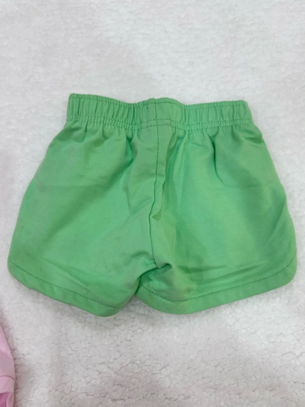 Girl’s Nike Pink & Green Short Set